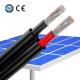 1500V Voltage Hybrid Solar PV System Cable 6mm2 For Sustainable Energy Solutions