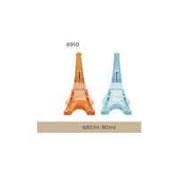 50ml 90ml Eiffel Tower Shape Logo Customized Art Deco Glass Perfume Bottles