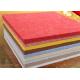 9 mm Thickness Red Polyester Fiber Acoustic Panels For Cinema OEM