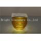 Gold blown candle holder, decorative candle holder wholesale