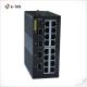 Managed Industrial Ethernet Switch: 16 x 10/100BaseTX ports + 4 x 1000BaseX SFP