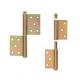 Thickness 1.5mm 80×45mm Double Leaf Iron Door Hinges