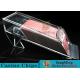 1.2kg Transparent Acrylic Casino Card Shoe With Excellent Light Transmission