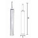 Stainless Steel 2 Layers Trumpet Water Fountain Spray Heads