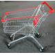 Strong Frame Folding Shopping Cart , Shopping Trolley Cart 5 Inch Caster Size