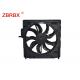Firm Frame Brushless Automotive Cooling Fan For BMW Car Steady Operation