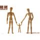 well made flexble joint artist drawing wooden human body manikin gift children dolls or for house decoration.
