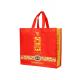Durable perfect sewing reusable grocery non woven bag