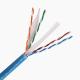 23AWG 0.58mm Cat6 Lan Cable Solid Copper 500Mzh PVC LSZH Jacket