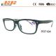 Unisex fashionable reading glasses, made of plastic, Power rang : 1.00 to 4.00D