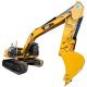 Used Versatile Caterpillar Excavators Rated Power 140 / 2000kw/Rpm 1m3 Bucket Capacity
