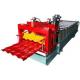 Grey Color Corrugated Sheet Roll Forming Machine With 2 Hydraulic Guillotine