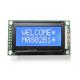 M0802B-B3,0802 Character Dot-matrix LCM, STN (Blue) LCD type, White backlight, transmissiv