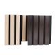 Sound Proof Acoustic Slat Wood Wall Panel Polyester Wooden Acoustic Panels