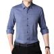 Polyester Fiber Viscose Custom Logo Men's Shirts Long Sleeve Shirt Casual with Lining