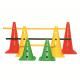 Plastic Marker Cones For Football Training And Sports Drills On Outdoor Fields