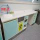 Three Section Slider Hospital Clinic Furniture Healthcare Cabinet Price for Medical Equipment