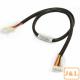 16 Pin LVDS Cable Assembly Molex JST Wire Harness For Car Stereo  Ion Generator