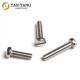 High Quality Stainless steel machine screw with cylindrical head with round head