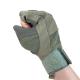 Waterproof and Comfortable Half-Finger Hand Protection for Outdoor Activities in Khaki