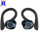 BT V5.30 TWS Stereo Gaming Headset Black Color Sport Ear Hook Earbuds