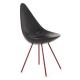 plastic water drop chair fashionable plastic dining chair furniture