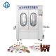 2 / 4 / 6 Heads Automatic Vacuum Capping Machine For Food Sauce Jars Glass Containers