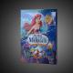 2018 Hot sell The little mermaid disney dvd movies cartoon dvd movies kids movies with slip cover case,accept paypal
