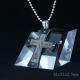 Fashion Top Trendy Stainless Steel Cross Necklace Pendant LPC64