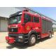 Diesel Type Heavy Rescue Fire Truck 6 Wheel 310HP With 5T Crane