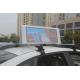 P7.62 Wireless Transmission Led Car Screen With 8 Words , High Brightness