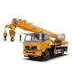 10 Tons Telescopic Boom Truck Crane for Construction Design and Max. Lifting Height 36m