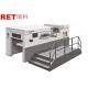 Automatic Die Cutting Creasing Deep Embossing Machine With Flatbed Structure