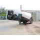 2 Axle Bulk Cement Tanker Semi Trailer 45 Cubic Meters