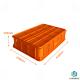 High Density Plastic Fruit And Vegetable Crates Corrosion Resistant Free Sample