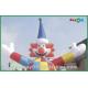 Dancing Inflatable Advertising Clown Style Arm Flailing Tube Man With 750w Blower