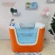 Deep Large Size Baby Massage Bathtub Freestanding LED Light Glass Acrylic Baby Tub