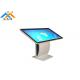 Tempered Glass Advertising Digital Signage 55 WiFi Interactive Touch Screen