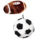 Difficult Smart Interactive Plush Football Puzzle Dog Toy