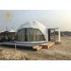 Clear Span Lightweight Geodesic Tent Fire Retardant Commercial Dome Tents