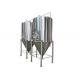 CE / ISO 500L Stainless Steel SS316 Homebrew Conical Fermenter For Beer Brewery