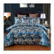 Oeko-tex Certified Europe Style Jacquard Satin Silk Comforter Sets for Hotel Bedding