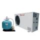 Air Source Swimming Pool Water Heater Heat Pump 3P 12KW Can Works With Sand Cylinder