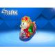 Cute Candy Carton Kiddy Ride Machine With LED Light Environmentally Friendly