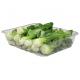 Food Grade PET 21.5*17*6cm Vegetable Packing Tray