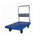 Workshop Foldable Platform Hand Truck , Four Wheel Metal Platform Truck