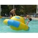 Adult Inflatable floating Saturn with strong handles and rings for water games