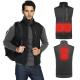Electrically Thermal Rechargeable Heated Vest graphene Heated Body Warmer