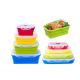 OEM Microwave Safe 1200ML Collapsible Foldable Lunch Box