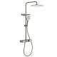 Brass Thermostatic Hand Shower System Bathroom Rain Shower 355*355*1135mm